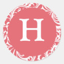 Search for letter h wedding stickers For her