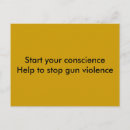Search for violence postcards Guns