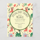 Search for postcard baby shower invitations Summer