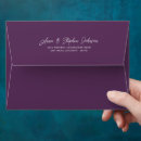 Search for purple envelopes Return address