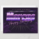 Search for name is marcus Birthday