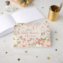 Search for vintage baby shower guest books Floral