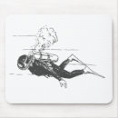 Search for scuba diver mouse mats Swimming