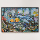 Search for underwater puzzles Colourful