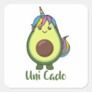 Search for funny avocado stickers Vegan