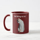 Search for licking mugs Cat