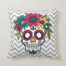 Search for day of the dead cushions Skull