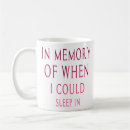 Search for in memory of mugs Typography