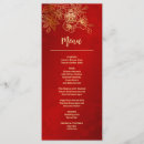 Search for red and gold wedding menus Double happiness