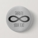 Search for metallic badges Brushed metal