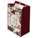 Search for wedding favors gift bags Burgundy