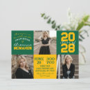 Search for green and gold graduation invitations Picture