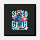 Search for shred magnets Snowy slopes