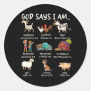 Search for bible sayings stickers God