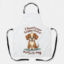 Search for wolf cartoon aprons Animal