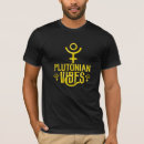 Search for pluto mens tshirts Space