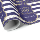 Search for 100 gift wrap One hundred years old