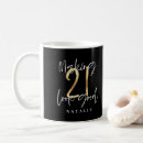 Search for 21st birthday mugs Modern