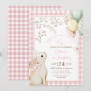 Search for vintage tea birthday invitations Rabbit