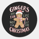 Search for funny ginger stickers Xmas