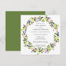 Search for pretty baby shower invitations Greenery
