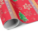 Search for plain red wrapping paper Stripes