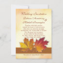 Search for maple wedding invitations Gold