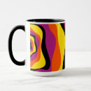Search for black and orange stripes mugs Modern