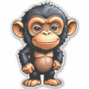 Search for baby chimp stickers Animal