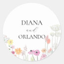 Search for modern floral design stickers Simple