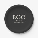 Search for halloween party plates Boo