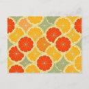 Search for vintage fruit pattern postcards Citrus