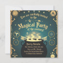 Search for cauldron halloween invitations Magical
