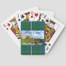 Search for scottish tartan playing cards Blue