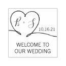 Search for welcome rubber stamps Heart