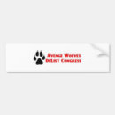 Search for wolves bumper stickers Wildlife