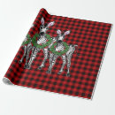 Search for red plaid christmas wrapping paper Animal