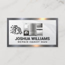 Search for appliance business cards Handyman