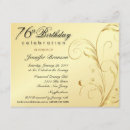 Search for 76th birthday invitations Seventy