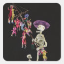 Search for mexican day of the dead stickers Muertos
