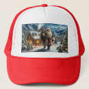 Search for santa claus hats North pole