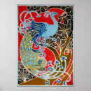 Search for deco peacock art Nouveau