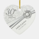 Search for 30th anniversary christmas tree decorations 30 years of marriage