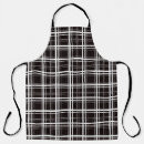 Search for simple graphics aprons Black and white