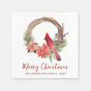 Search for red cardinal napkins Elegant