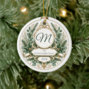 Search for newly married christmas tree decorations Floral