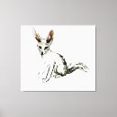 Search for wild fox canvas prints Study