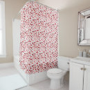 Search for valentines shower curtains Red