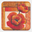 Search for orange background stickers Floral