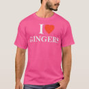 Search for i love gingers tshirts Red hair